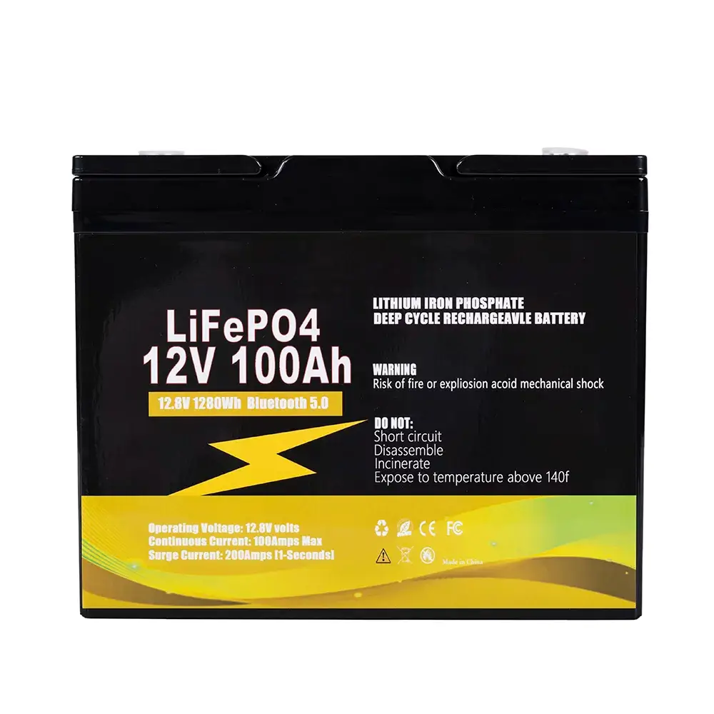 Lithium Iron Phosphate Rechargeable 12V 100Ah LiFePO4 Battery – Bild 6