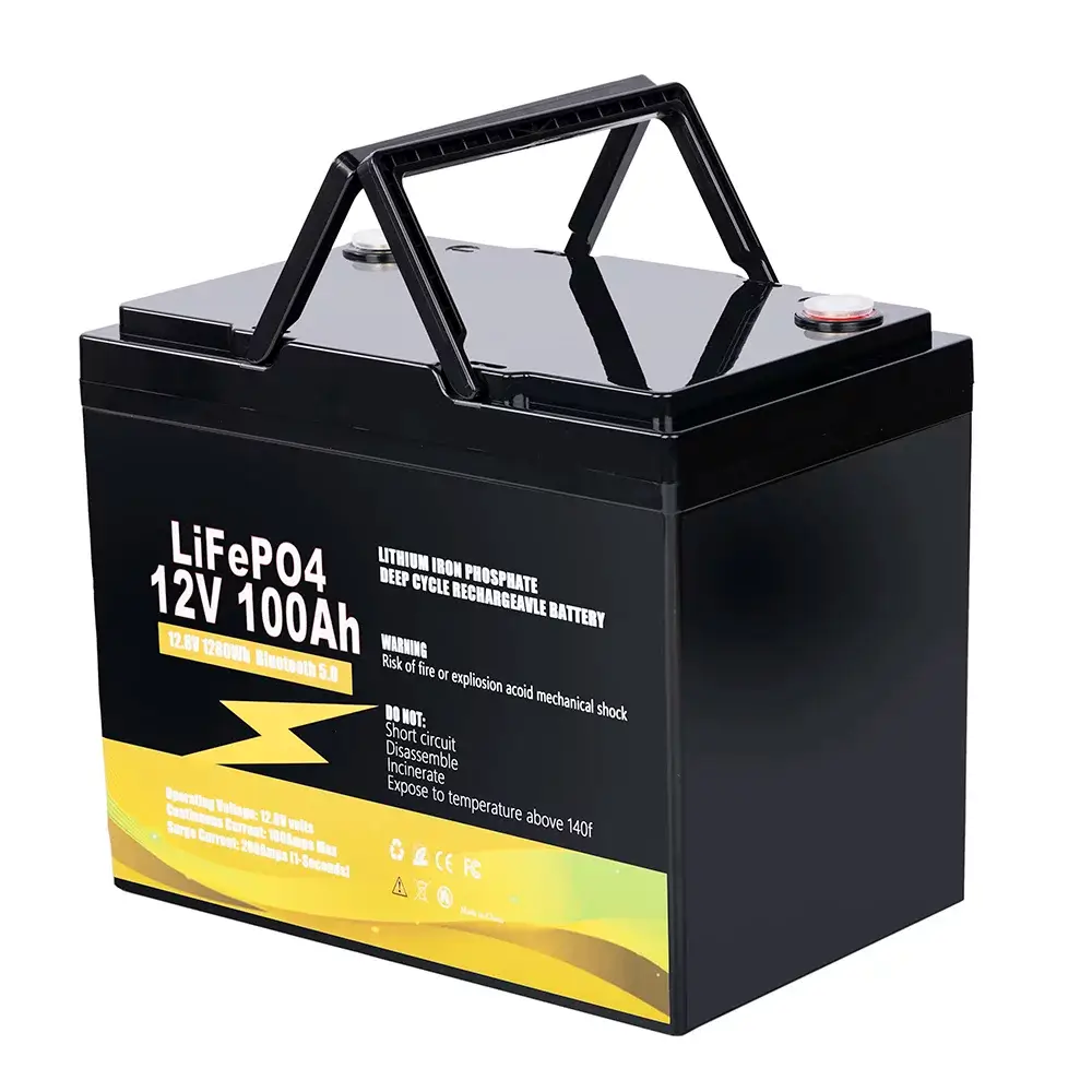 Lithium Iron Phosphate Rechargeable 12V 100Ah LiFePO4 Battery – Bild 4