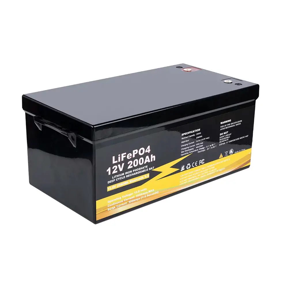 12V 300AH LIFEPO4 BATTERY DEEP CYCLE LITHIUM BATTERY WITH BUILT-IN BMS