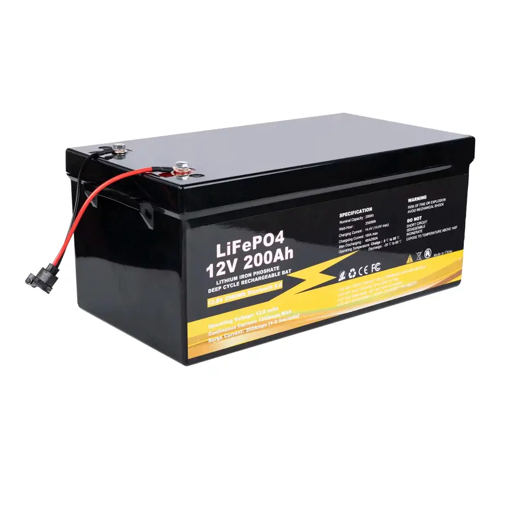 Deep Cycle Rechargeable 12v 200ah Lifepo4 Battery Pack – Bild 2