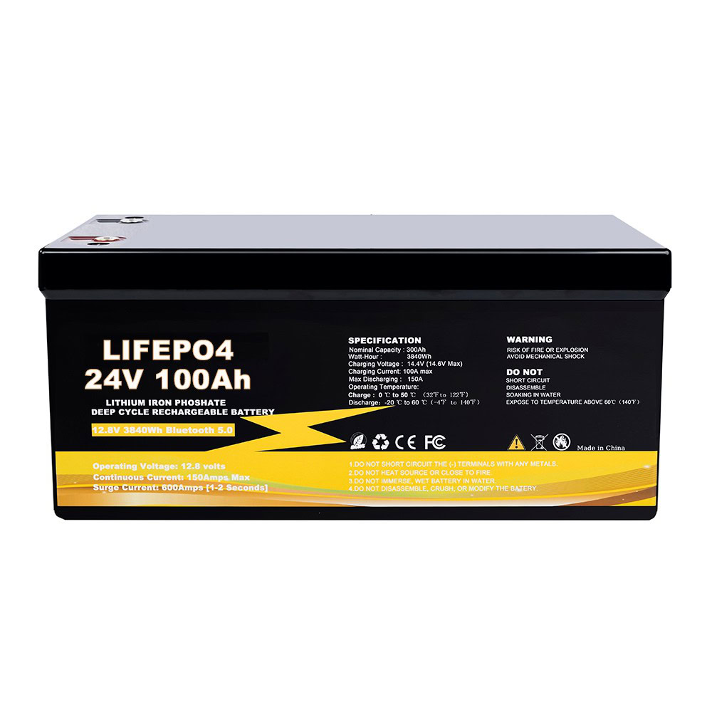 LiFePO4 24V 100Ah Lithium Iron Phosphate Battery – Bild 3
