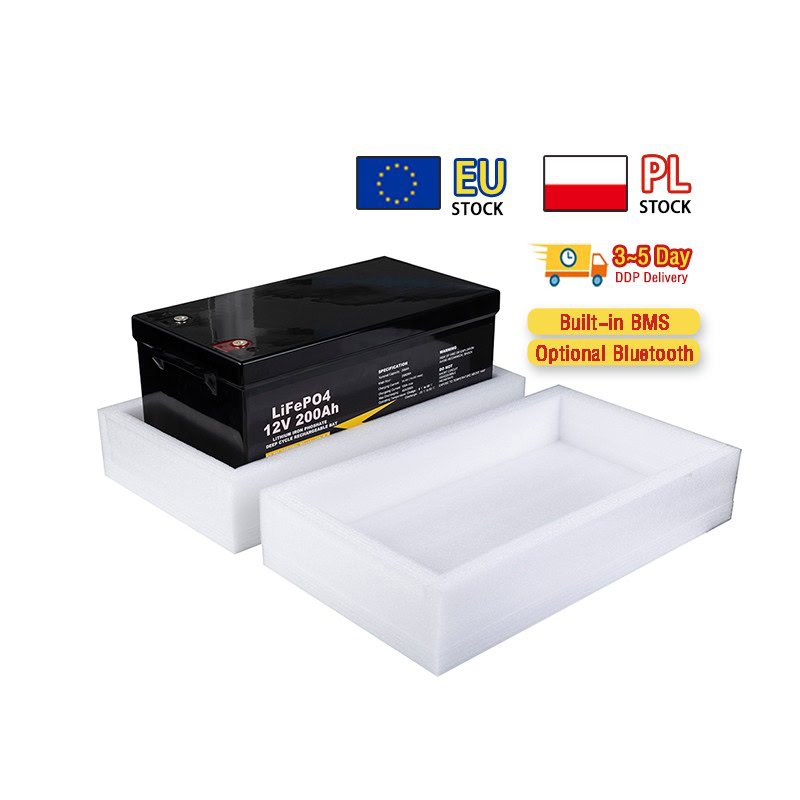 EU stock 12V 300ah lifepo4 battery pack with Bluetooth – Bild 4