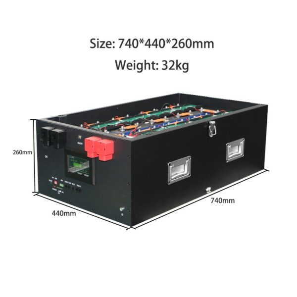 YIXIANG 48v 16s diy lifepo4 battery box JK 200A BMS case