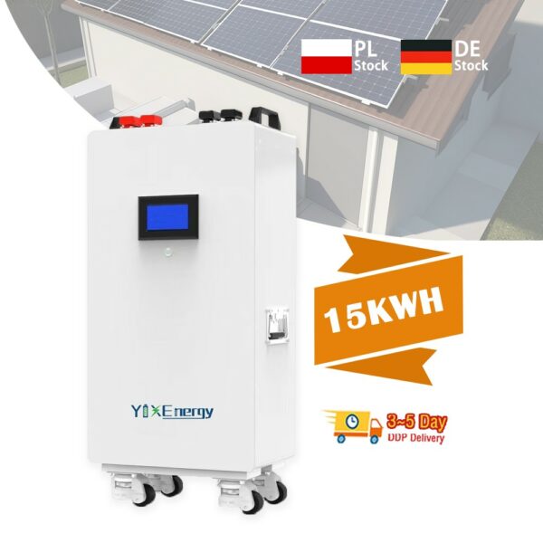 51.2V 280Ah LiFePO4 Energy Storage Battery 15kwh Solar Energy System